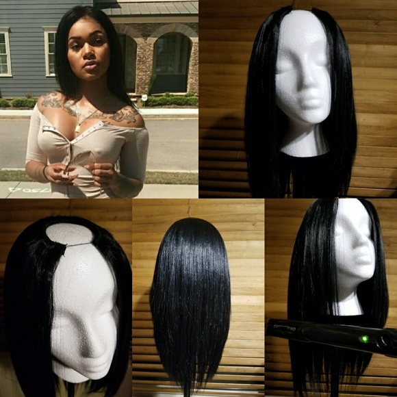 Designer Upart front wig fiber Hair ☆ 10-12 inches - Picture 5 of 8